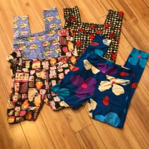 NEW LISTING Bundle Of Four LuLaRoe Leggings